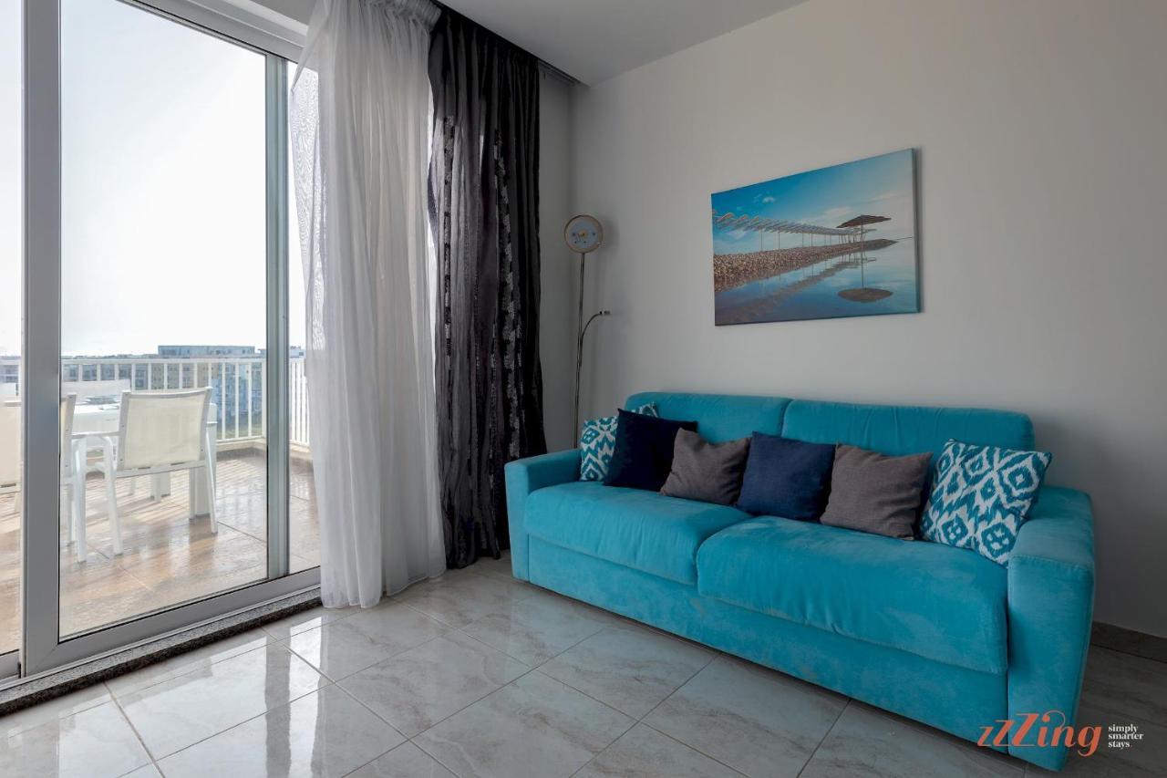 Sunny Penthouse Wterrace And Open Views Lägenhet St. Paul's Bay Exteriör bild
